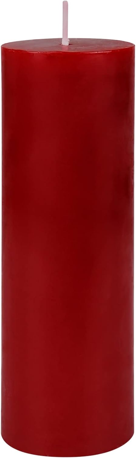 Pillar Candle, 2 by 6-Inch, Red