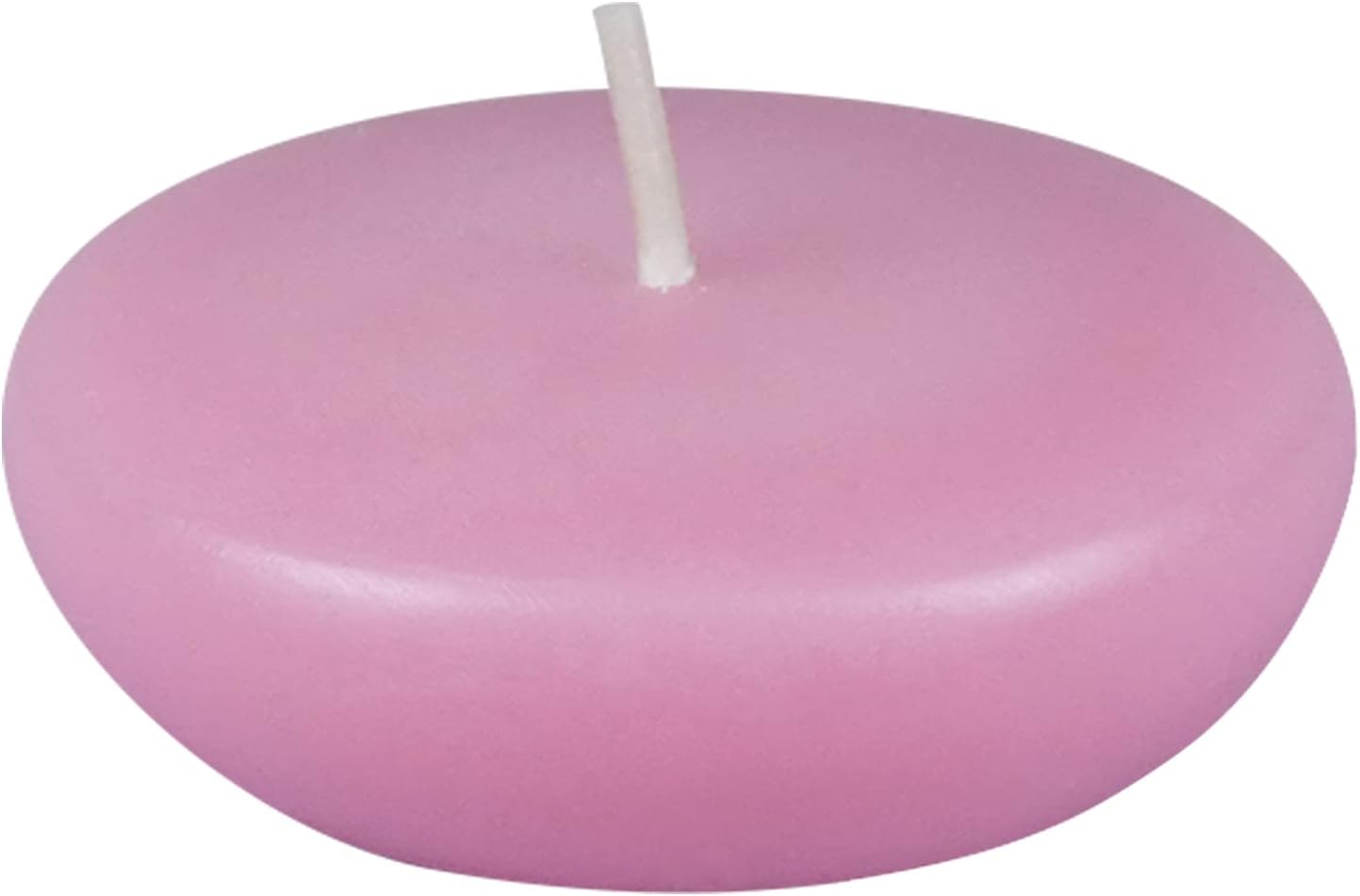 24-Piece Floating Candles, 2.25-Inch, Pink