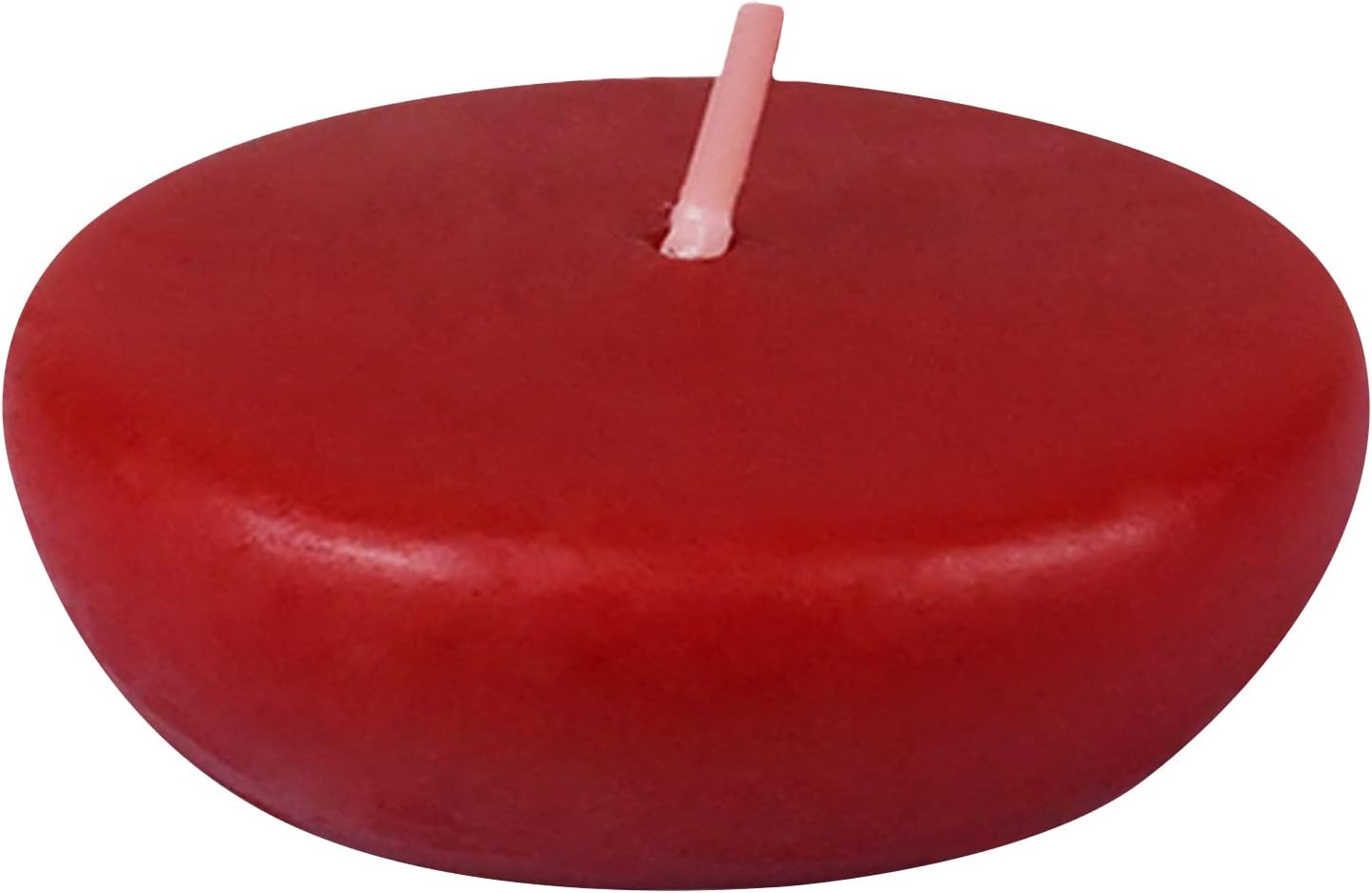 24-Piece Floating Candles, 2.25-Inch, Red