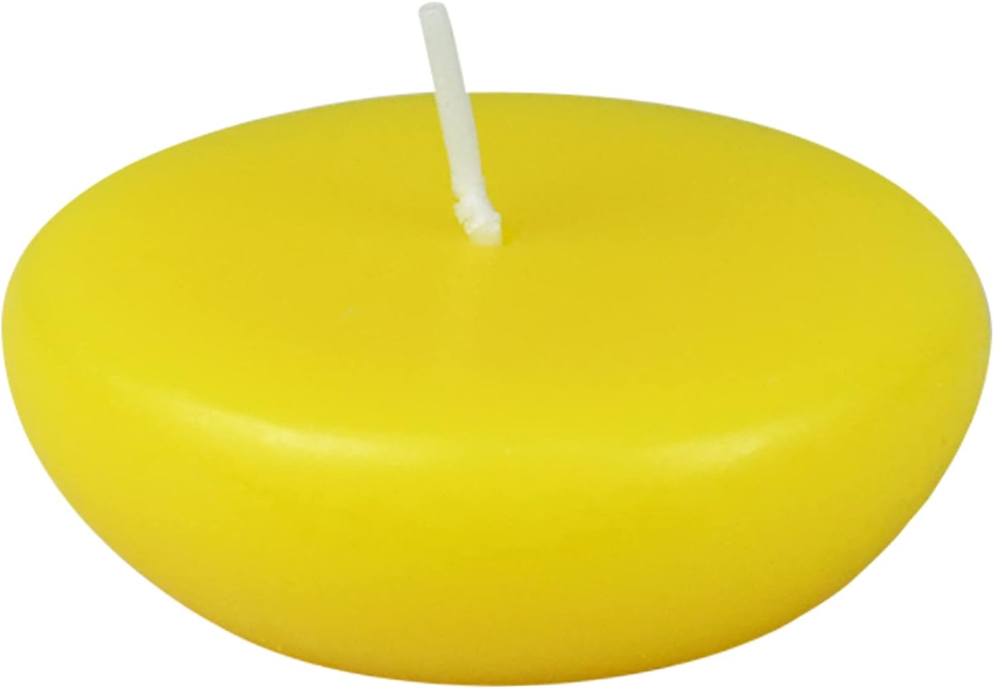 24-Piece Floating Candles, 2.25-Inch, Yellow