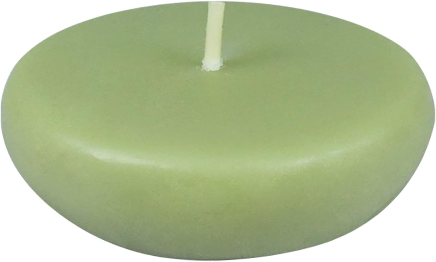 24-Piece Floating Candles, 2.25-Inch, Sage Green