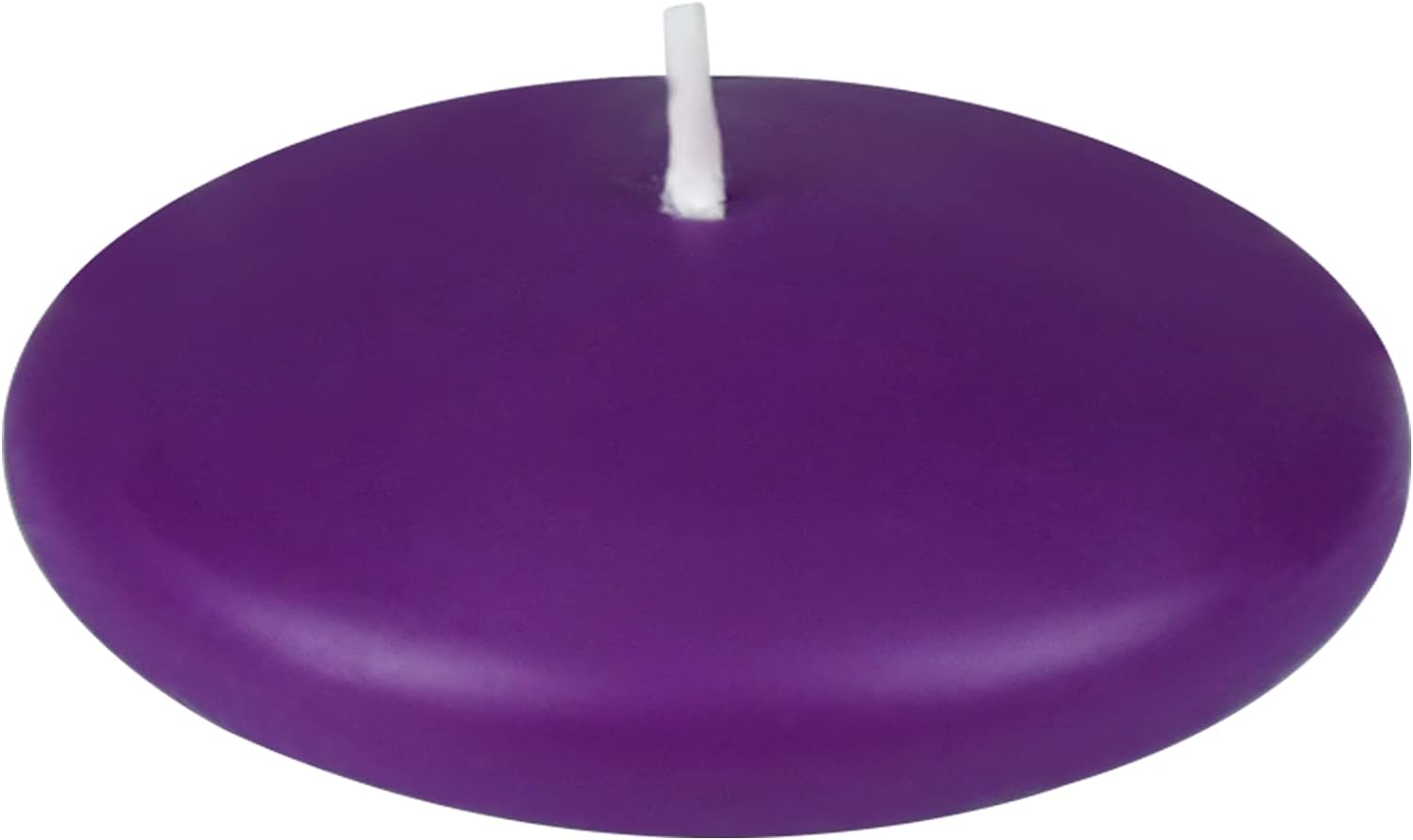 12-Piece Floating Candles, 3-Inch, Purple