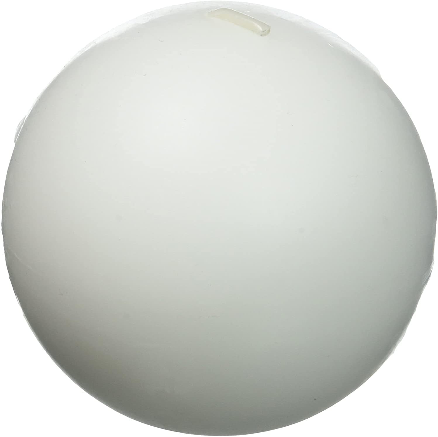 6-Piece Ball Candles, 3-Inch, White (Single Pack)