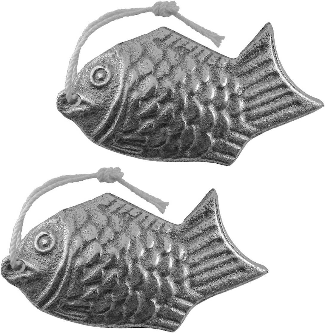 Iron Fish 2 Pack - A Natural Source of Iron, Cooking Tool to Add Safe Iron to Food and Water, Iron Supplement Alternative Suitable For Vegans, Athletes, Pregnant Women (#01 Iron Fish)