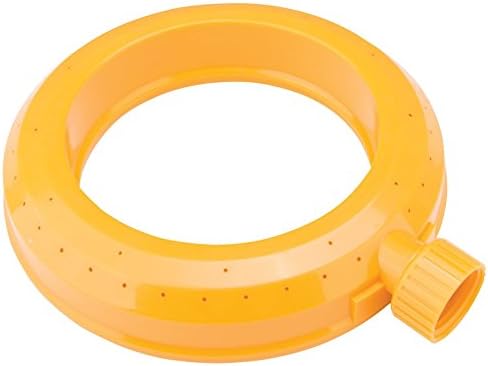 Rocky Mountain Goods Plastic Circle Ring Sprinkler - 30 Feet Watering Coverage - High Impact Plastic Construction - Works for high or Low Water Pressure