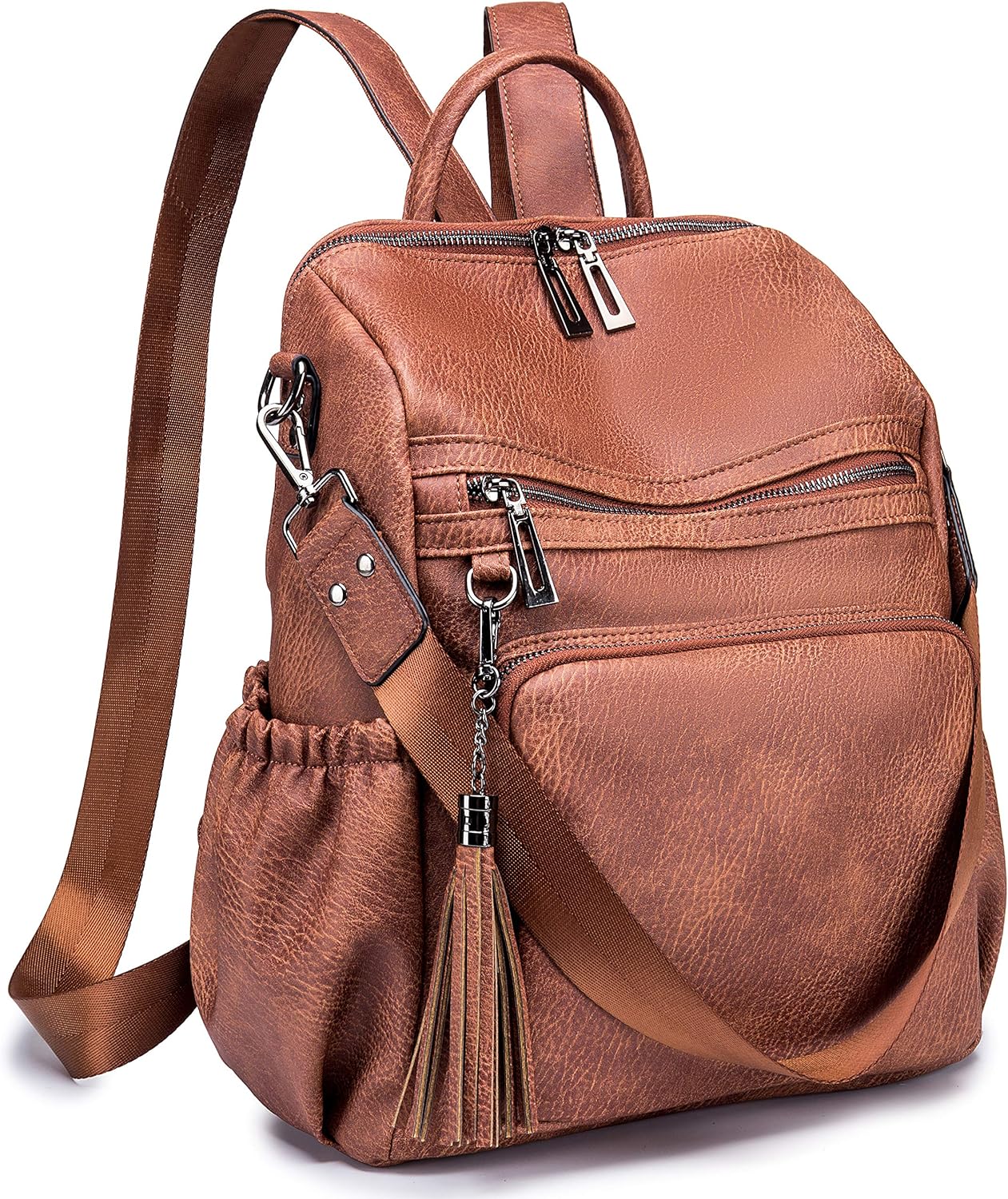 Women Backpack Purse Fashion Leather Large Ladies Shoulder Bags Travel Backpack Purse for Women