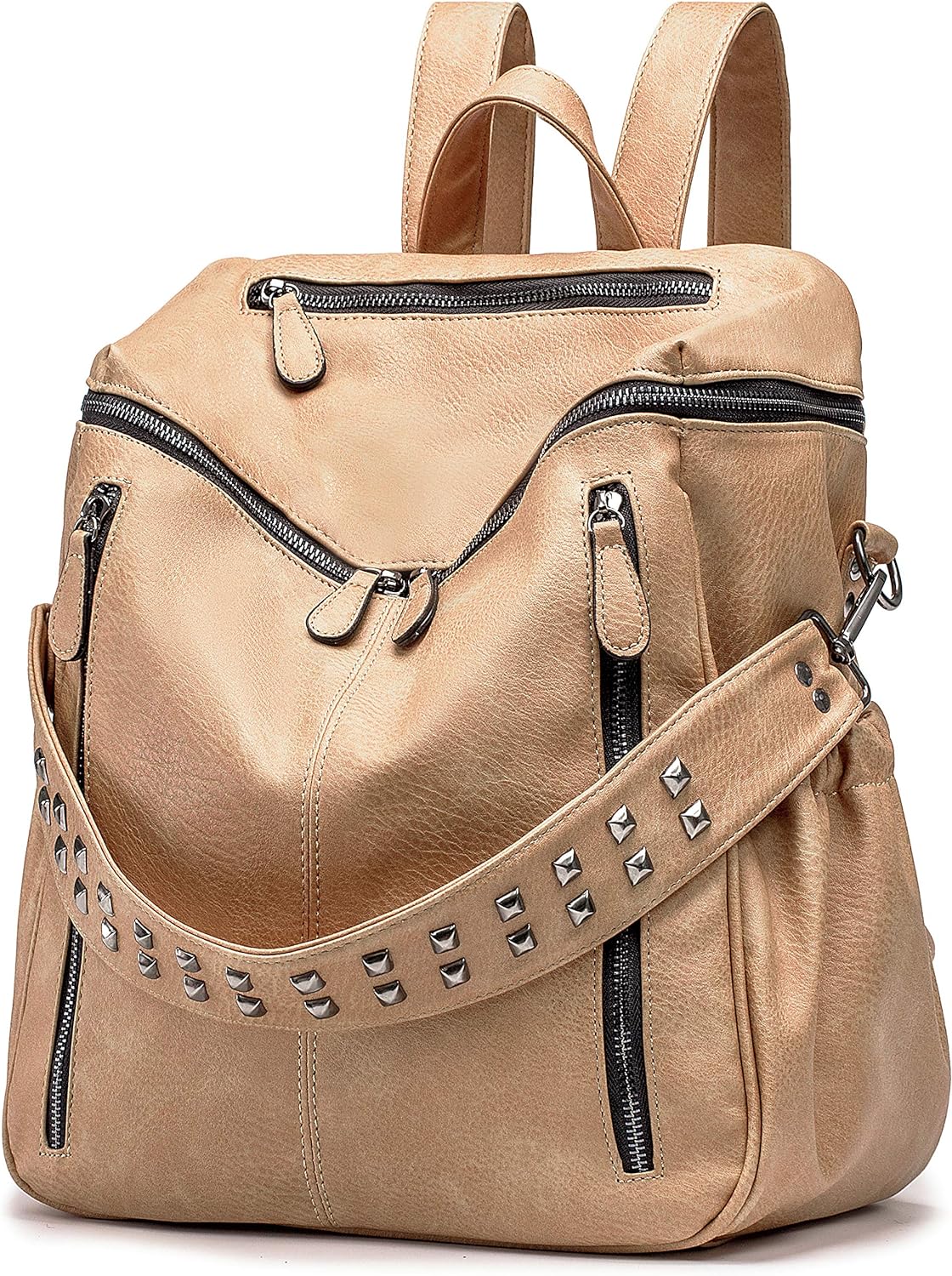 Women Backpack Purse Fashion Leather Large Ladies Shoulder Bags Travel Backpack Purse for Women