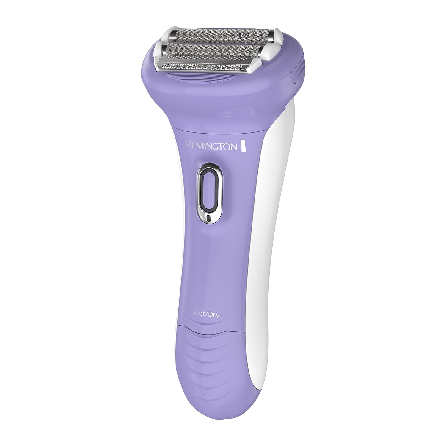 Remington WDF5030A Smooth & Silky Electric Shaver for Women, 4-Blade Smooth Glide Foil Shaver and Bikini Trimmer with Almond Oil Strip, Purple/White