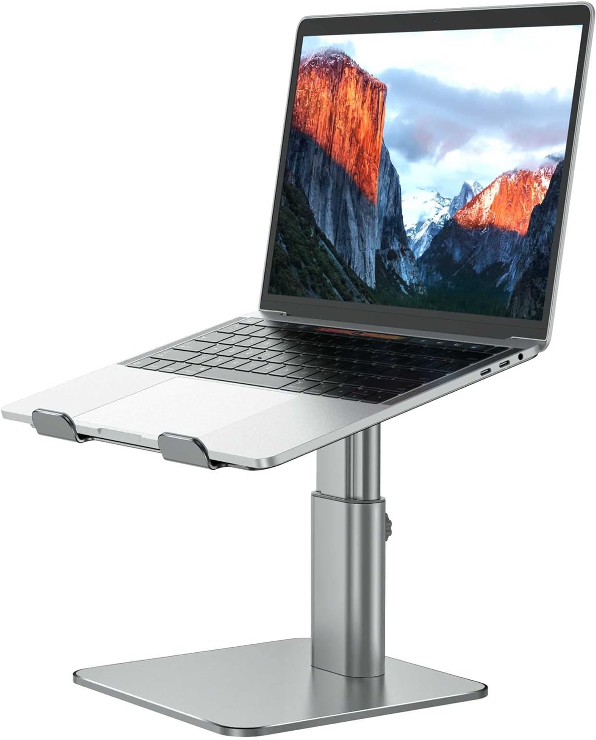 BESIGN LSX6N Laptop Stand, Ergonomic Adjustable Notebook Stand, Riser Holder Computer Stand Compatible with Air, Pro, Dell, HP, Lenovo More 10-15.6 Laptops, Gray