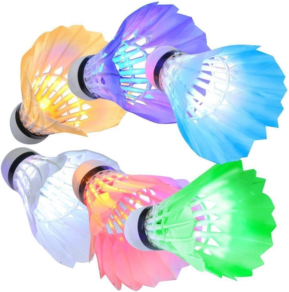 KEVENZ Goose Feather Badminton Shuttlecocks with Great Stability and Durability, High Speed Badminton Birdies