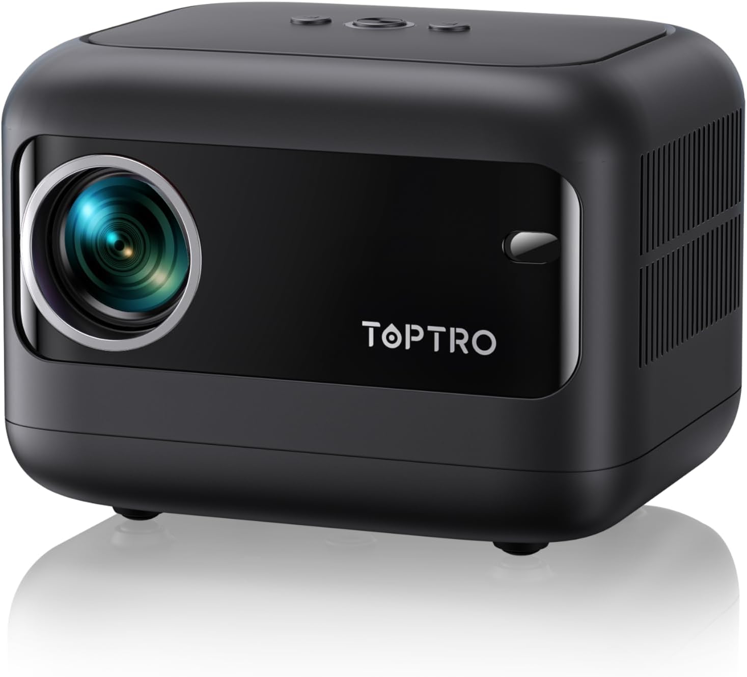 [Electric-Focus] Mini Projector, TOPTRO TR25 Outdoor Projector with WiFi and Bluetooth 5.2, 15000 Lumens 1080P Full HD, 40 Electric Keystone Correction, Portable Projector for iOS/Android/PS5