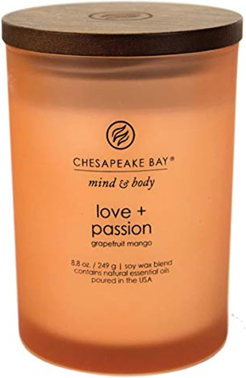 Chesapeake Bay Candle PT31905 Scented Candle, Love   Passion (Grapefruit Mango), Medium, Home Dcor