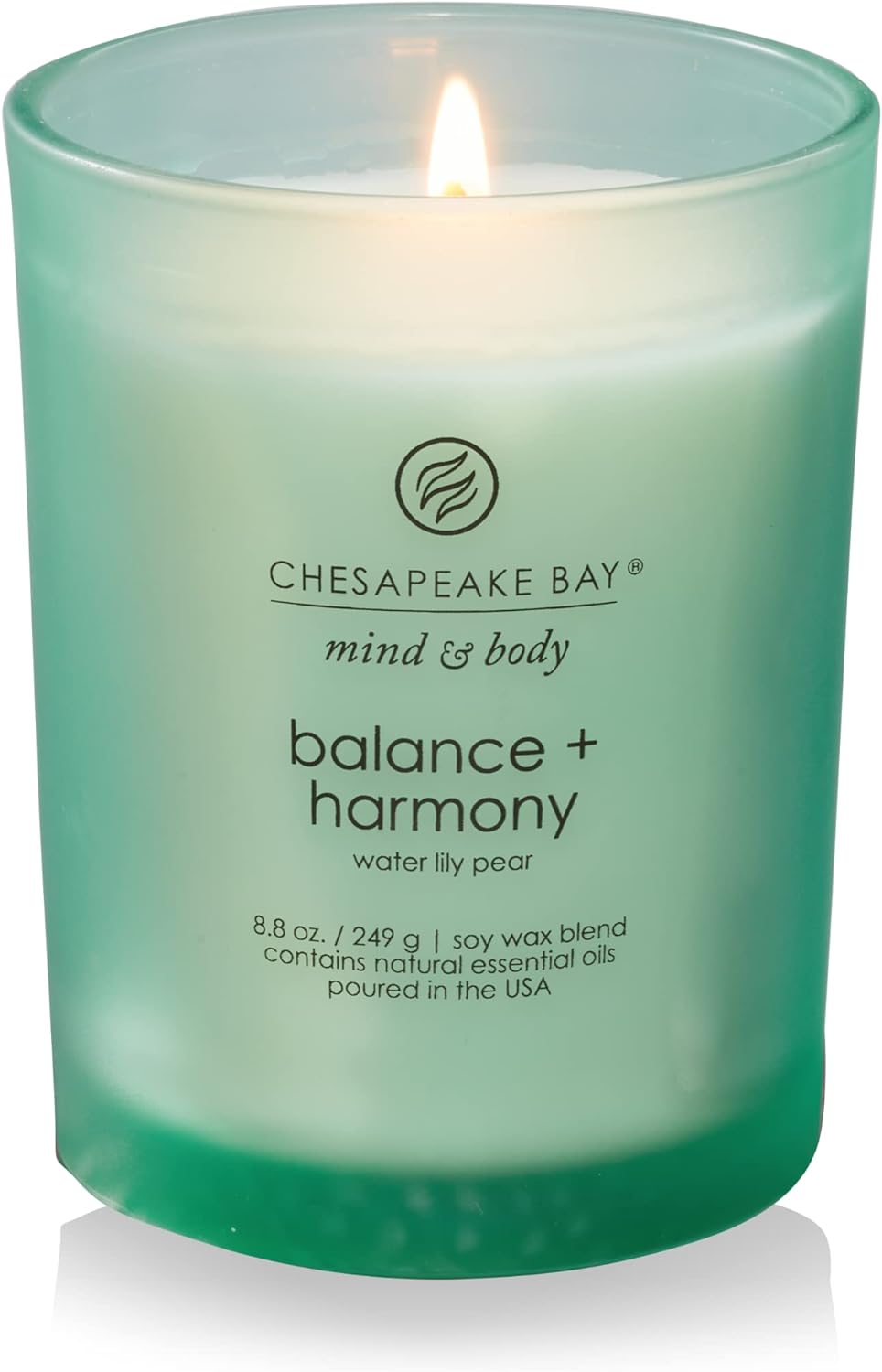 Chesapeake Bay Candle Scented Candle, Balance   Harmony (Water Lily Pear), Medium, Home Dcor