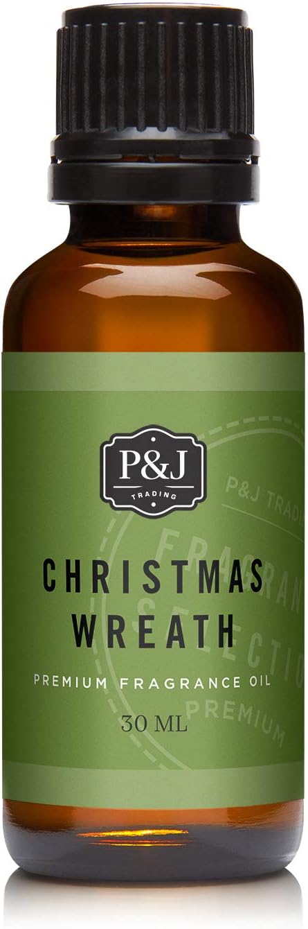 P&J Fragrance Oil - Christmas Wreath Scent, 30ml