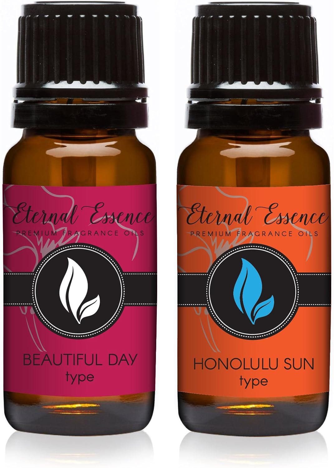 Pair (2) - Beautiful Day Type & Honolulu Sun Type - Premium Fragrance Oil Pair - 10ml