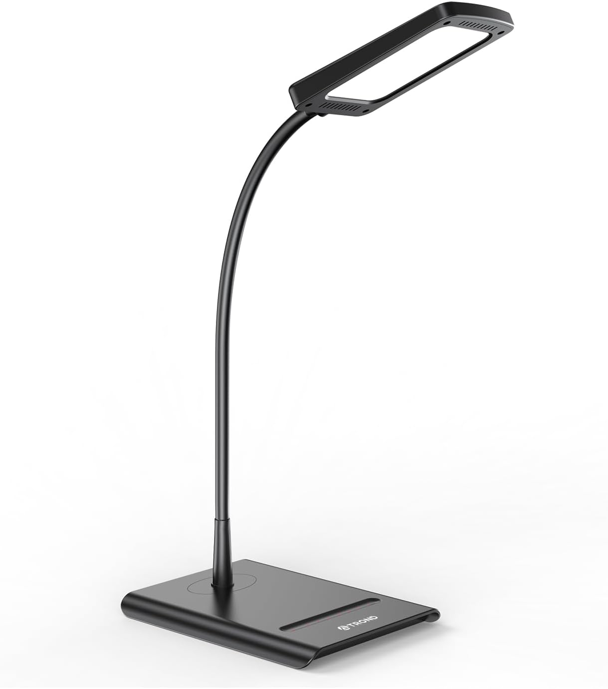 TROND Desk Lamp, Bright Dimmable Eye-Caring Table Lamp, 3 Color Modes 7 Brightness Levels, Flexible Gooseneck, Touch Control, Memory Function, Desk Light for Home Office Bedside Task Reading