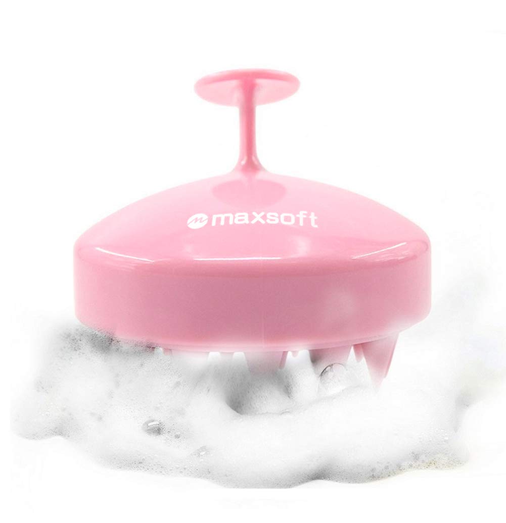 Hair Scalp Massager Shampoo Brush, Scalp Care Brush (Pink)