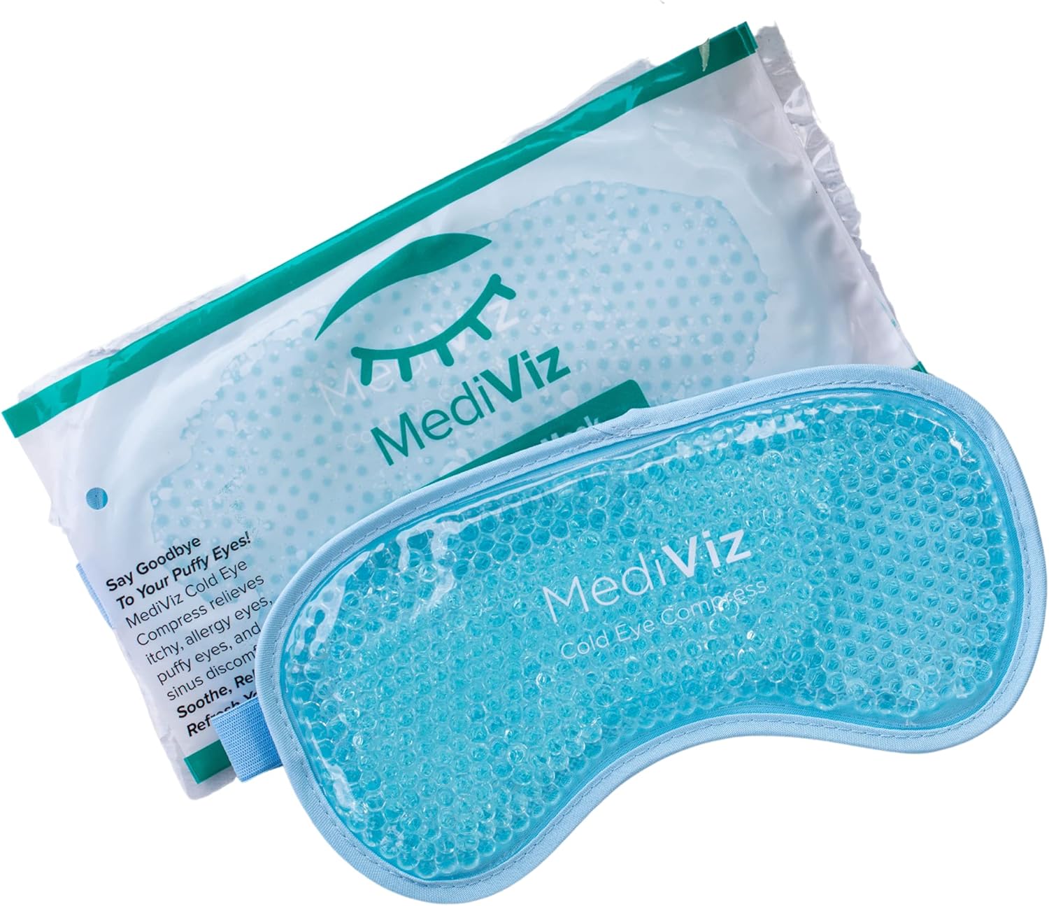 Cooling Eye Mask for Puffy Eyes, Allergies, Sinuses