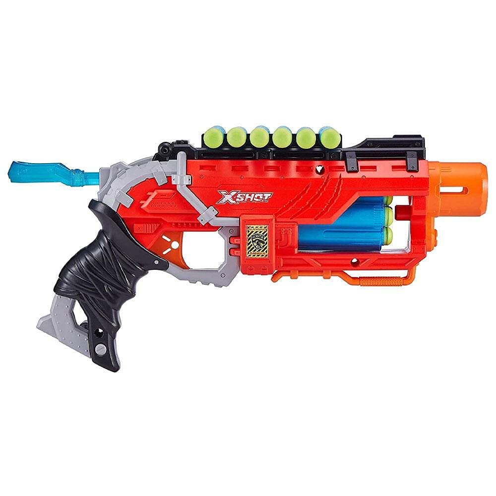 XShot Dino Attack Dino Striker Foam Dart Blaster (16 Darts, 4 Eggs) by ZURU (4866)